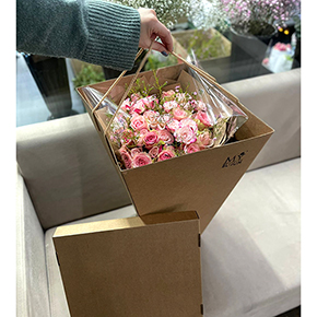 Коробка транспортировочная для композиций (53 см) в Москве