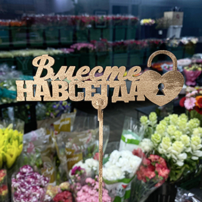 Топпер Вместе навсегда в Москве