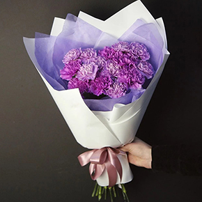 Микс лунных диантусов в Москве