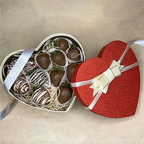 Набор из клубники №3 "шоколад"