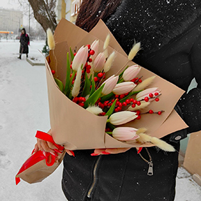 Букет Морозный поцелуй в Москве