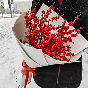 Букет илекса  в Москве