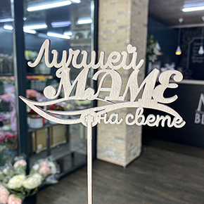 Топпер Лучшей маме на свете в Москве