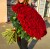 Букет 101 красная Ред наоми (80 см) в Москве