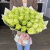 Букет 51 лаймовая роза (40 см) в Москве