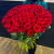 Букет 101 красная Ред наоми (80 см) в Москве