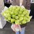 Букет 51 лаймовая роза (40 см) в Москве