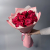 Букет 9 малиновых роз (50 см) в Москве