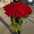 Букет 101 красная Ред наоми (80 см) в Москве